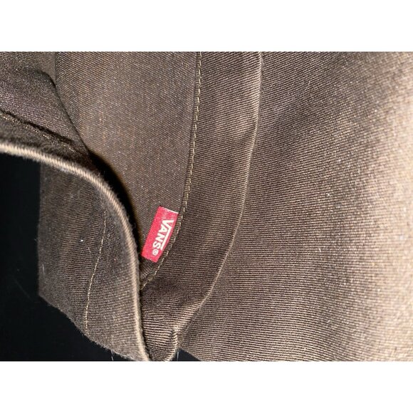 Vans Chino Brown Pants Men's Size 28 Lightweight Comfortable - Picture 4 of 7